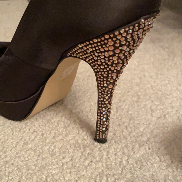 Rhinestone heel pumps - Picture 2 of 4